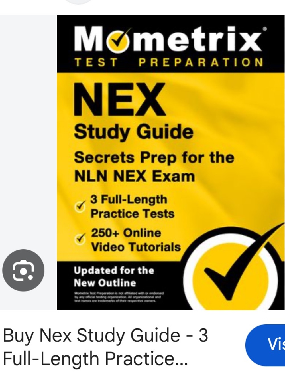 NEX Study Guide Secret Prep NLN NEX EXAM 3Full Test/250+ Online Video Tutorial